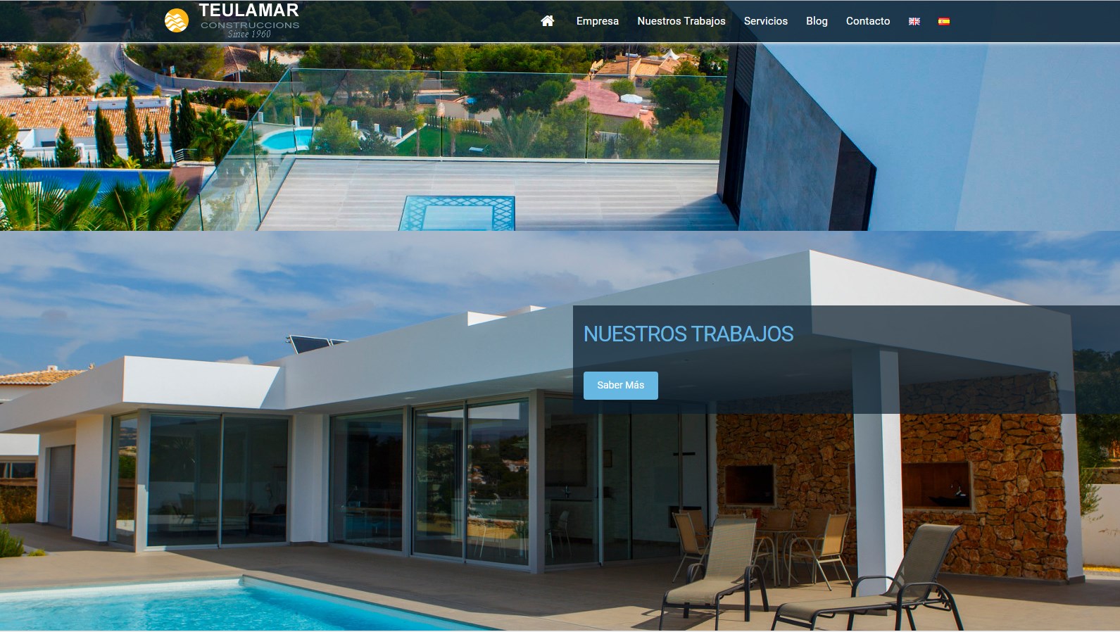 Renovación web Construcciones Teulamar